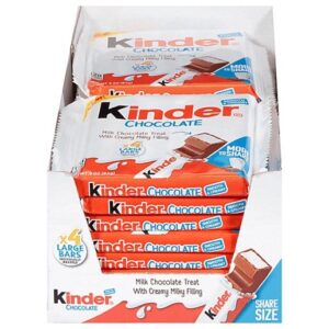 Kinder Milk Chocolate Milky Filling Share Size 3oz 16ct